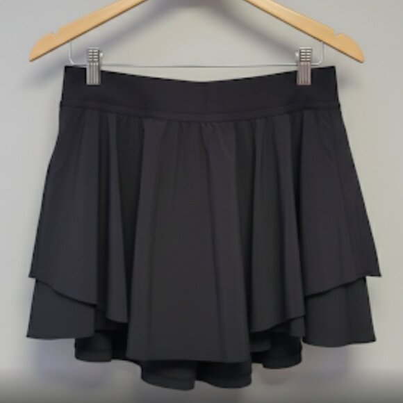 Lululemon Court Rival High-Rise Skirt *Long (Size 6, Black) - EUC! - Picture 1 of 4